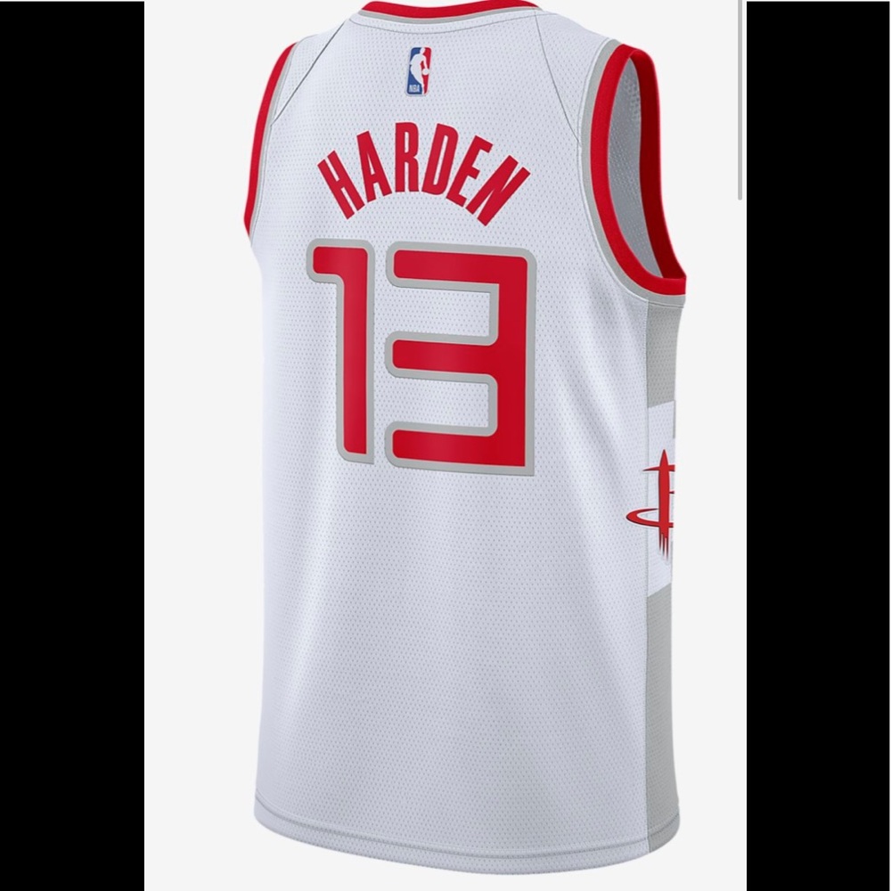 NWT Houston Rockets City Edition Nike NBA Swingman - Picture 3 of 3